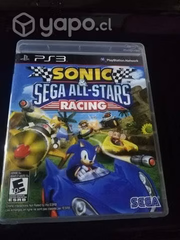 Sonic racing ps3 sega all stars