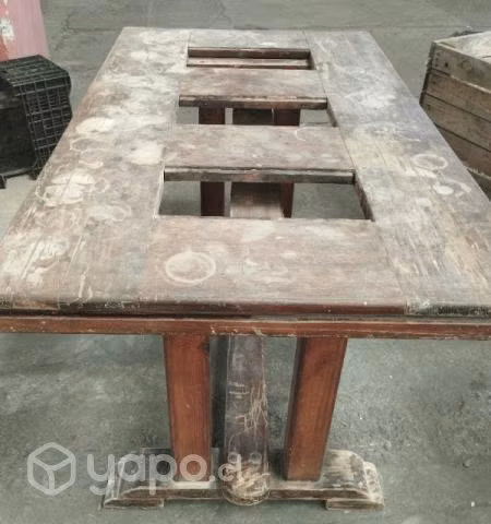 Mesas de madera usadas - Imagen 3