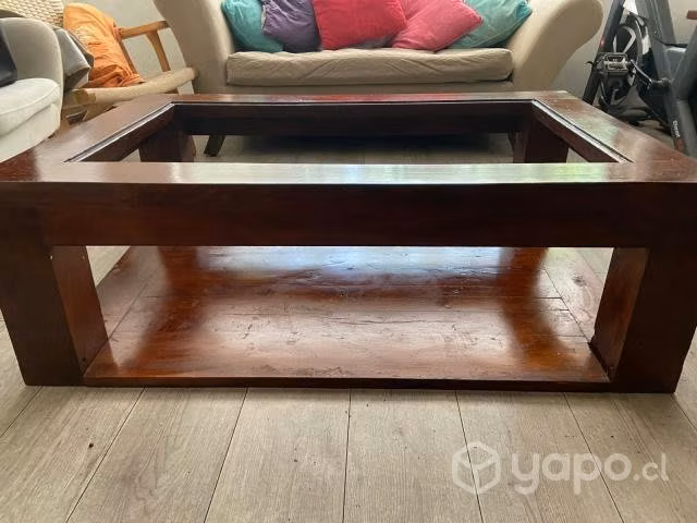 Mesa de centro roble