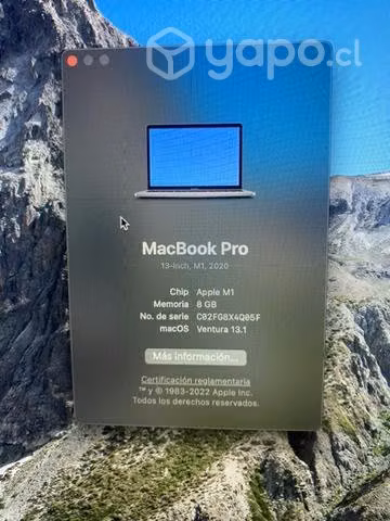 MacBook Pro M1 2020 - Imagen 4