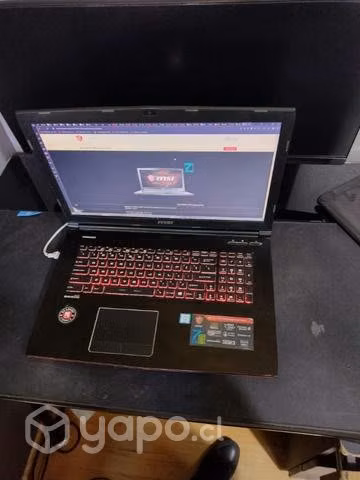 Notebook i7 7700hq gtx1070-8gb/32gb ram/ 480 SSD