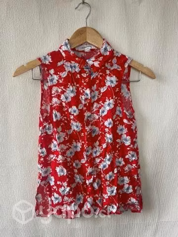 Blusa sin mangas "University club" talla XS