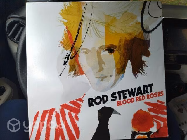 Disco Vinilo Rod Stewart Blood Red Roses