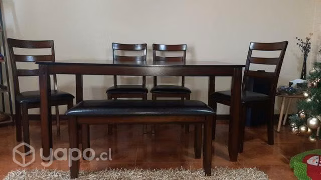 Juego de Comedor escoces 6 puestos,