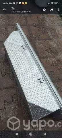 Maleta para camioneta sin uso de aluminio