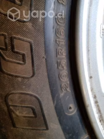 Mitsubishi l200 llanta con neumático nuevo origin - Imagen 2