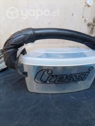 Mascara de buceo y snorkel marca Cressi