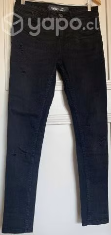Jeans Negros Mossimo De Hombre - Imagen 2