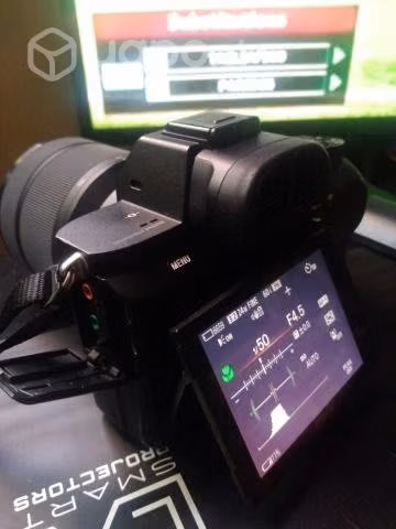 Camara profecional marca Sony