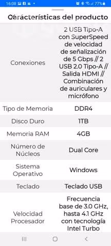 Computadora de escritorio nueva - Imagen 3