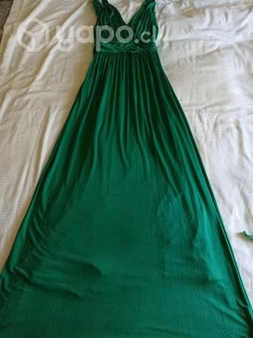 Bello vestido largo talla S elásticado