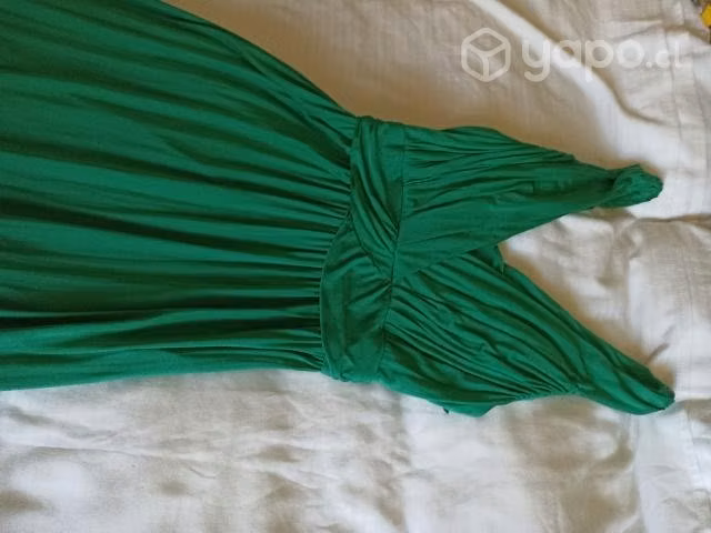 Bello vestido largo talla S elásticado