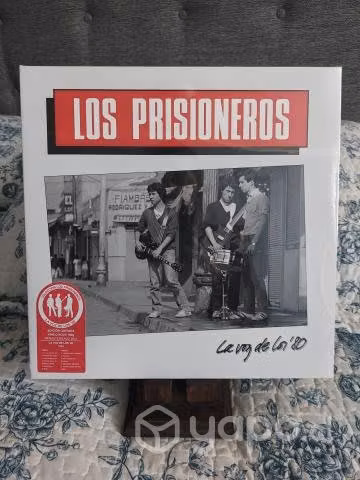 Los Prisioneros La Voz de los 80 Vinilo rojo nuevo
