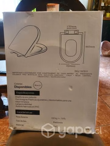 Tapa wc nueva