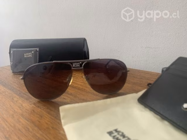 Anteojos de sol Montblanc + Tarjetero Montblanc - Imagen 2