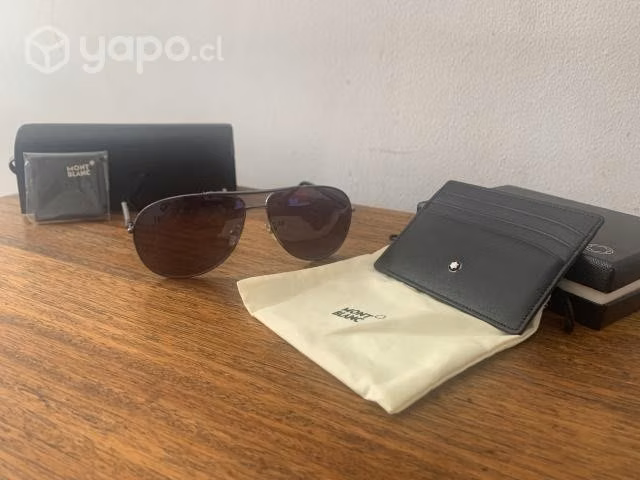 Anteojos de sol Montblanc + Tarjetero Montblanc