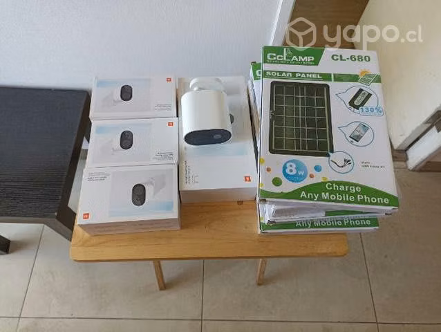 Pack Cámaras xiaomi + paneles solares