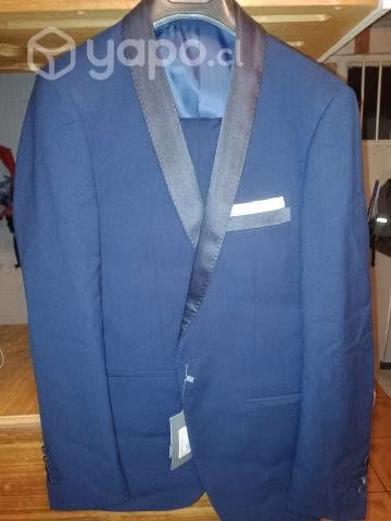 Traje de hombre color azul