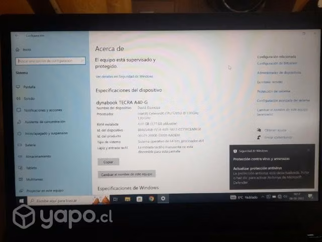 Notebook Dynabook