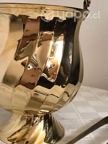 Hielera de Bronce Con pinzas - Imagen 4