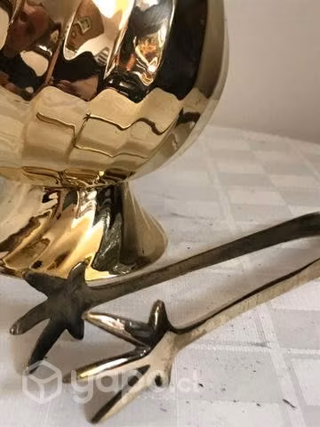 Hielera de Bronce Con pinzas - Imagen 5