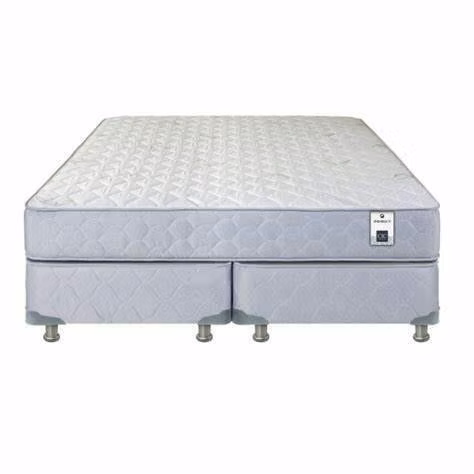 Colchon con base de 2 plazas base dividida usado