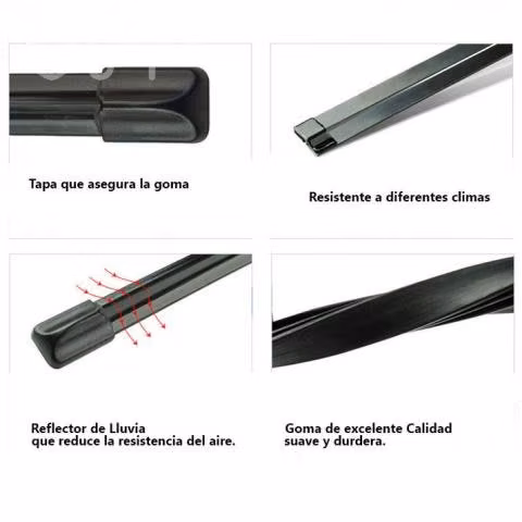 Plumillas Limpiaparabrisas Mercedes Benz A 16-18 - Imagen 5