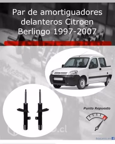 Par de amortiguadores Citroen Berlingo