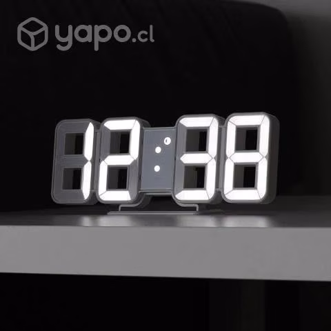 Reloj Led 3D para mesa o pared