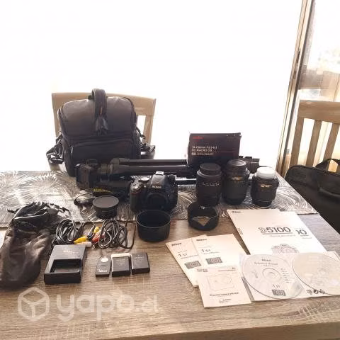 Camara nikon reflex D5100