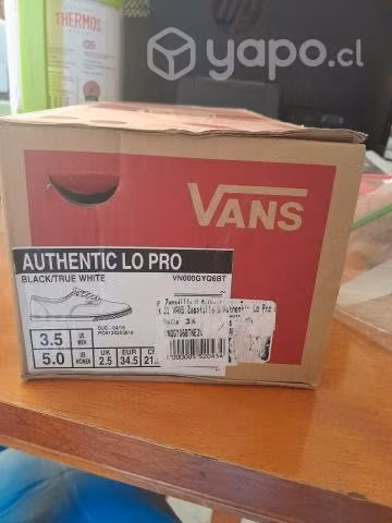 zapatillas Vans color negro N°35, nuevas. - Imagen 5