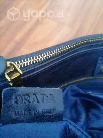 PRADA Fina cartera hecha mano 100% cuero Italiana