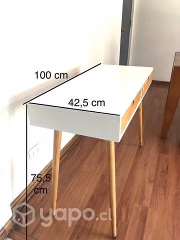 Escritorio Madera Blanco - Imagen 4