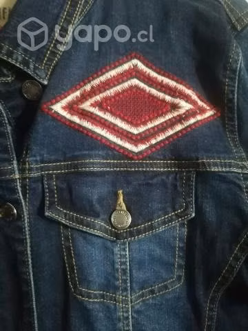 Chaqueta mezclilla mujer