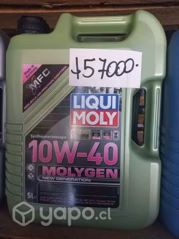 Aceite 10w40 liqui moly MOLYGEN bidón 5 litros