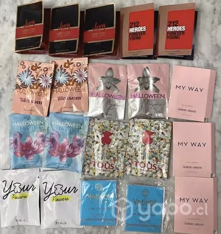 Agujas de perfumes de lujo