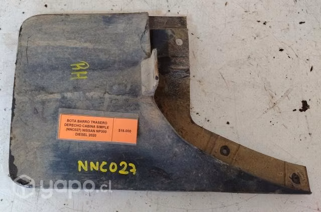 Bota Barro Trasero Derecho Cabina Simple (NNC027)