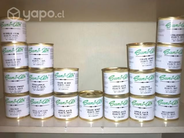 Latas aromáticas sani air - Imagen 2
