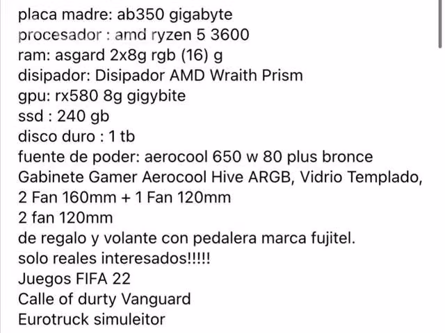 Pc gamer sin detalles - Imagen 3