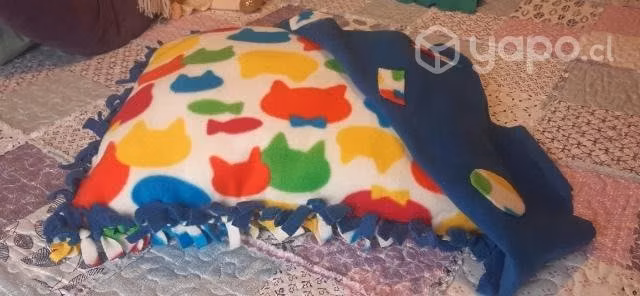 Camitas perros y gatos con manta - Imagen 2