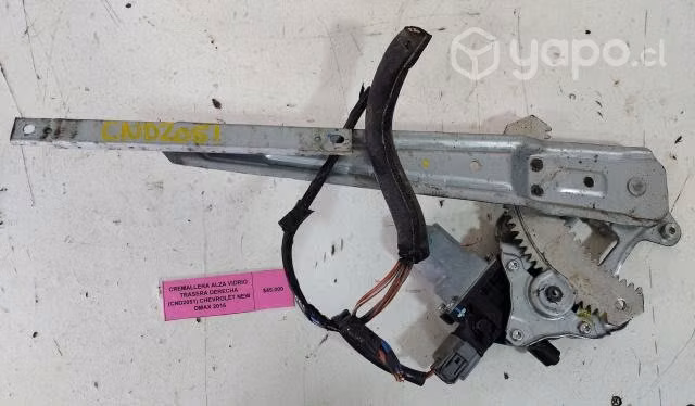 Cremallera AlzaVidrio Tras Der Chv New Dmax