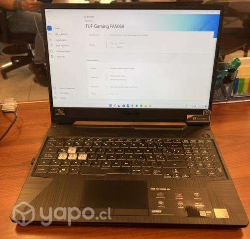 Asus tuf gaming a15 amd ryzen7 8gb ram / 512gb ssd - Imagen 2