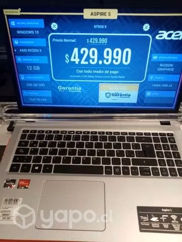 Notebook acer aspire 5 - Imagen 2