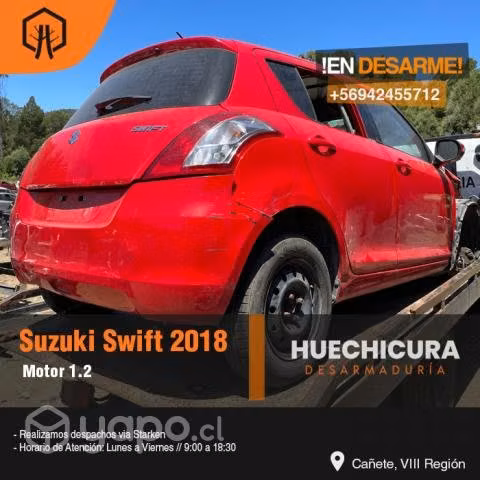 Silenciador suzuki swift 2018