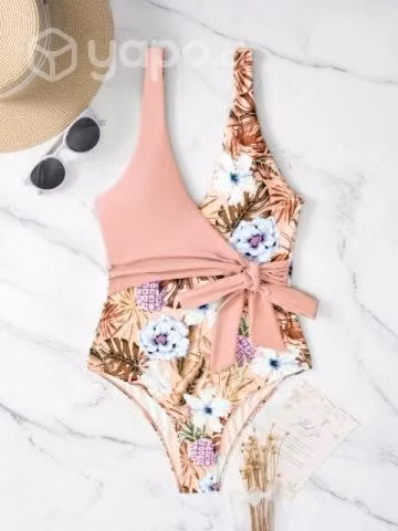 Traje de baño una pieza estampado