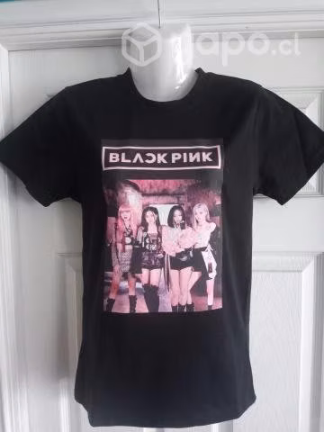 Polera Black Pink