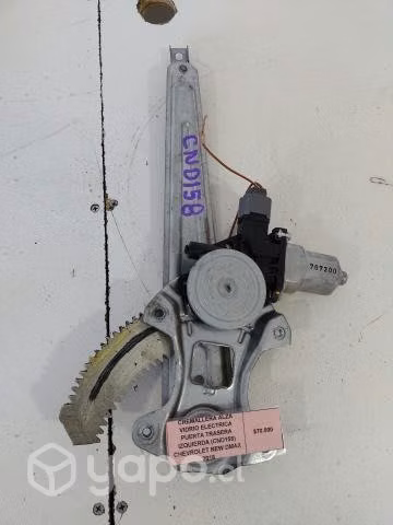 Cremallera Alza Vidrio Puerta Tras izq New Dmax