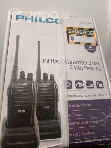 Radio de comunicacion philco