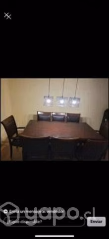 Comedor CIC 6 sillas + 2 Sítiales