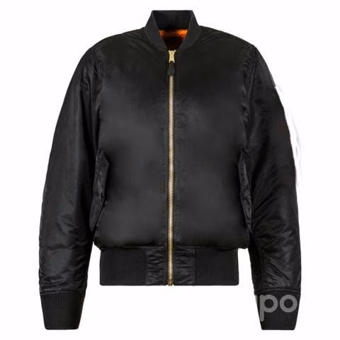 Chaqueta de Vuelo CWU Negra Techno Points©